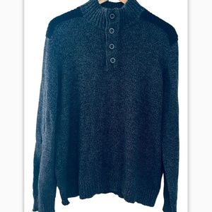 Apt 9 sweater gray  black  size XL excellent condition